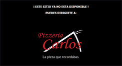 Desktop Screenshot of pizzeriadicarlo.com