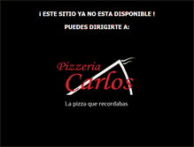 Tablet Screenshot of pizzeriadicarlo.com